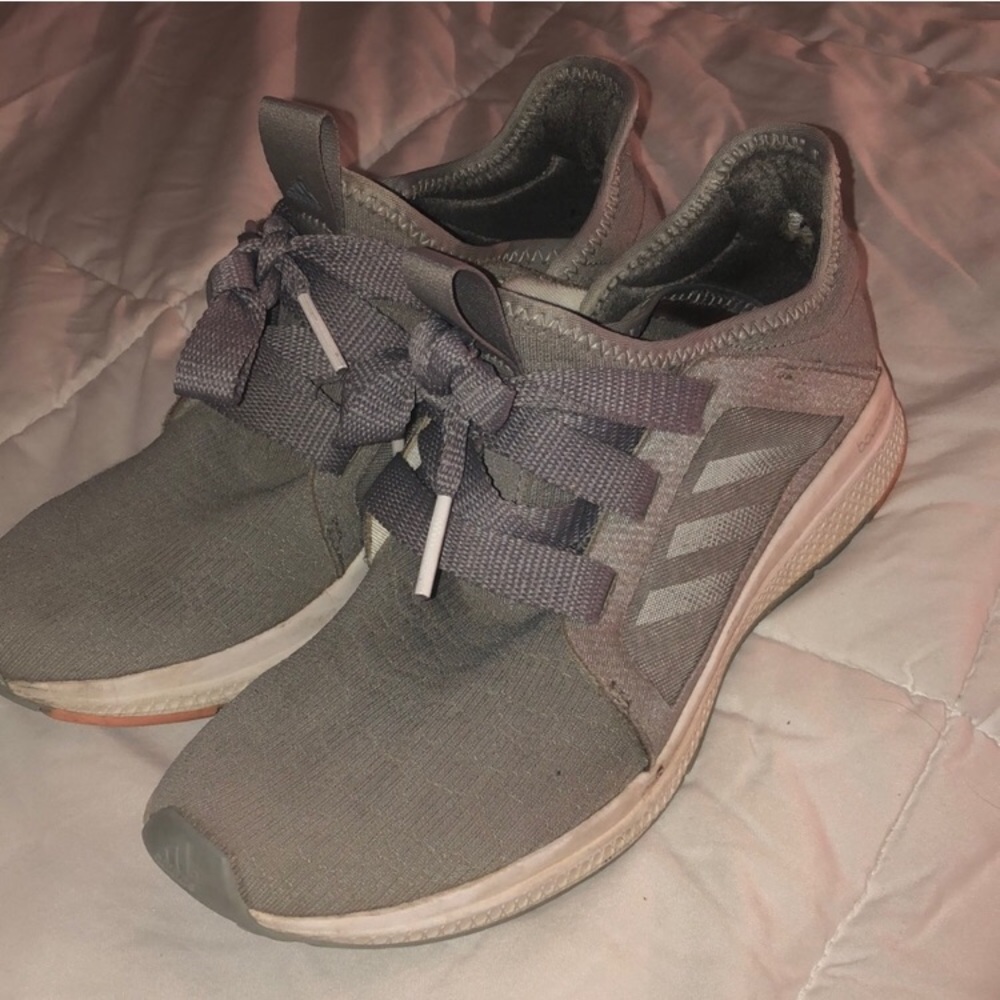 Adidas edge luxe grey sneakers
